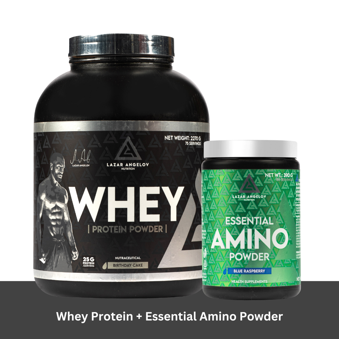 Whey Protein + Essential Amino Powder Combo