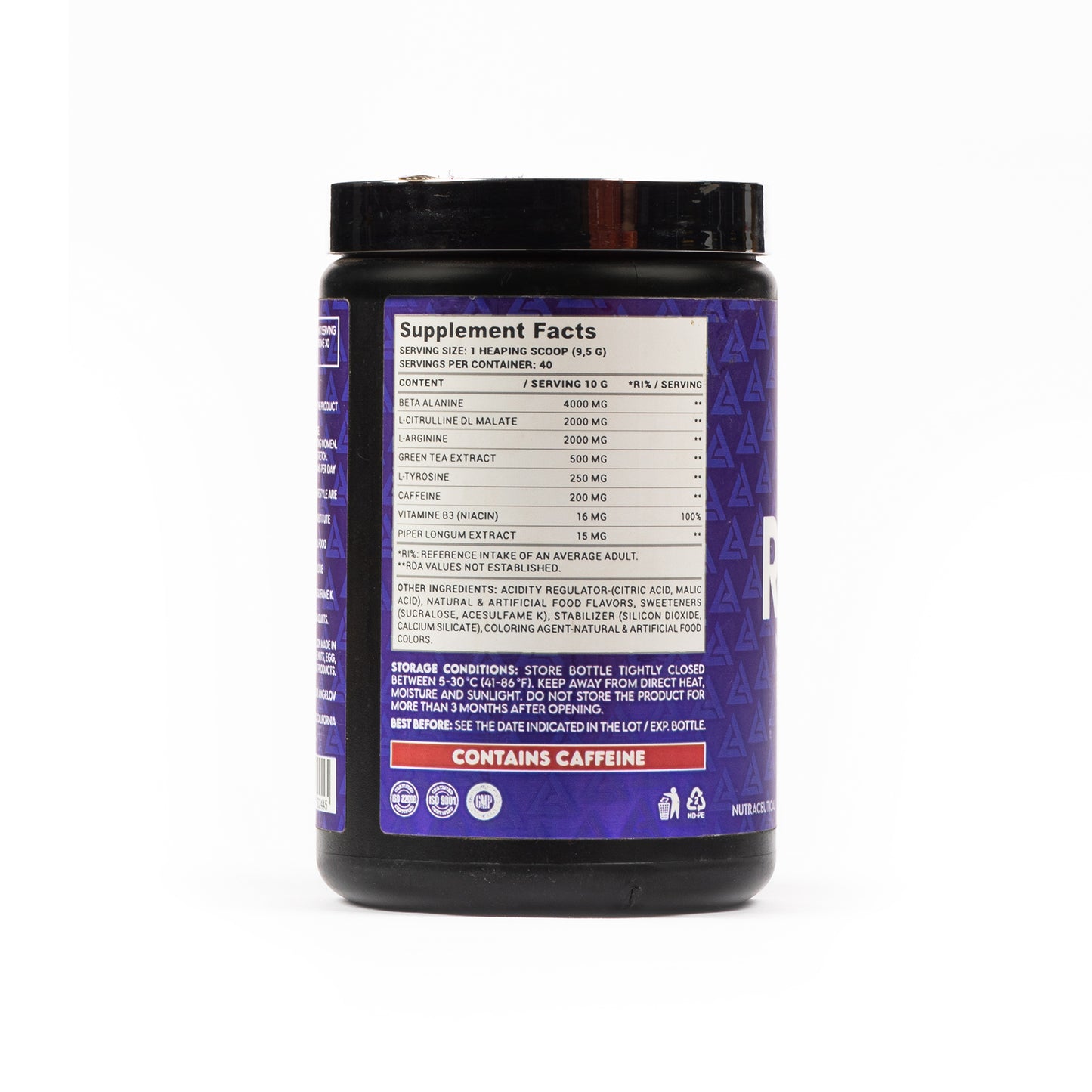 ISO Zero Hydrolyzed Whey Protein + Revolt Pre-Workout Combo